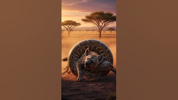 Will the Giant Python Devour the Helpless Hyena? 🐍🆚🦊 | Ultimate Jungle Showdown