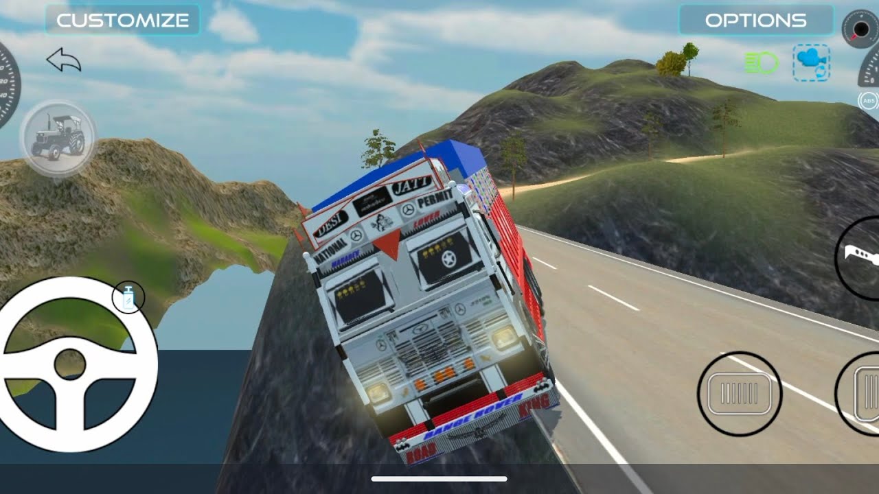 🚛 Truck Driving on Mountain | Indian Vehicle Simulator 3D Gameplay 🏔️ | KS Game Craft