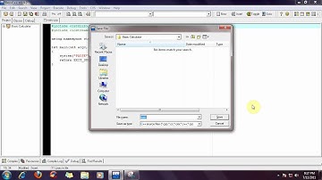 C++ Programming Language Part 5 (A) - Building a simple calculator