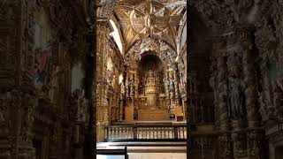 Stunning interiors of Igreja de Santa Clara #porto #portugal #igrejadesantaclara