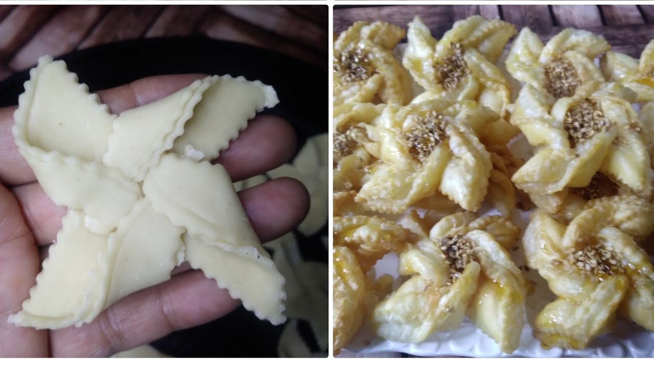 قريوش الوردة 2024 بشكل جديد خفيف ومقرمش وصفة ناجحة 100%👌💣