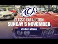 Live classic car auction anglia car auctions november sale  day two