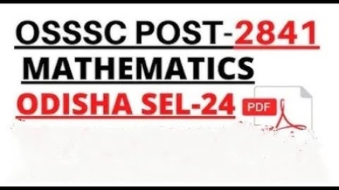2841 ARI AMIN SFS EXCISE CONSTABLE FOREST GUARD CHT CTET I MATHEMATICS CLASS 52360P