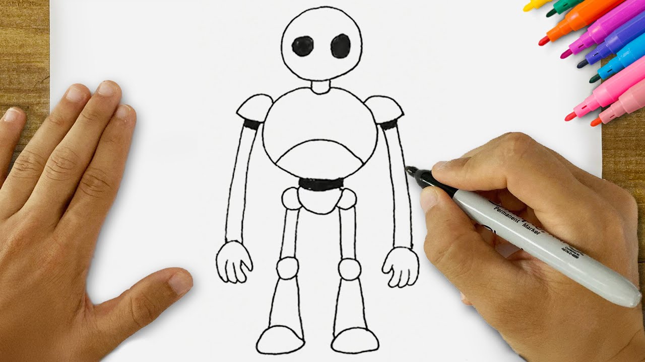 How to Draw Laputa Robot Easy | Castle in the Sky Drawing Tutorial