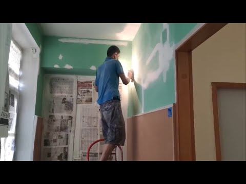 კედლის გადაღებვა | ჭერის გადაღებვა | Time-Lapse