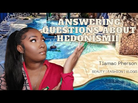 ANSWERING QUESTIONS ABOUT HEDONISMII | TIAMAC PHERSON. #hedonismii #jamaica