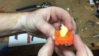Scott's Push-Button Mini Minecraft Jack O'Lantern Assembly