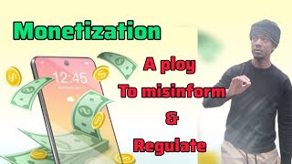 Schemes to control and suppress truth/ Monetization is an evil trap