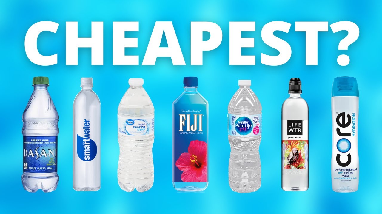 The Cheapest Bottled Water at Walmart Will Probably Surprise You