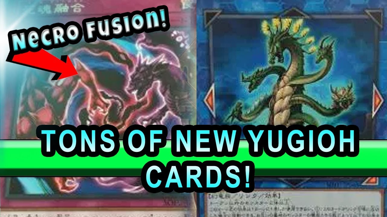 TONS OF NEW YUGIOH CARDS! NEW LINKS, GRAVEKEEPERS, RITUAL CARDS AMAZING ...