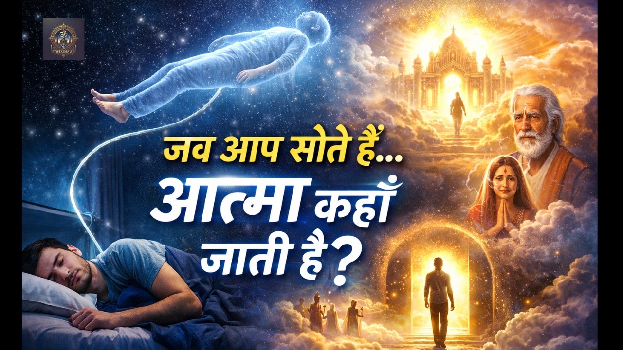 जब हम सोते हैं तो आत्मा क्या करती है? | क्या नींद छोटी मृत्यु है?|  Garuda Purana Secret