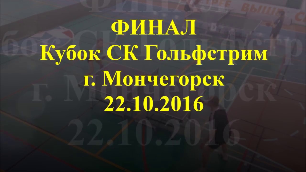 Кубок СК Гольфстрим   Мончегорск   22 10 2016   финал   Кужелева Е  Дмитриев Д