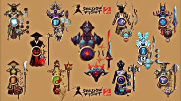 All 11 Mythical Sets Gameplay || Shadow Fight 2