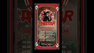 Tickets For The Great Metal Circus Are At Your Fingertips Now! #Avatar #Tour #Shorts #Avatarmetal