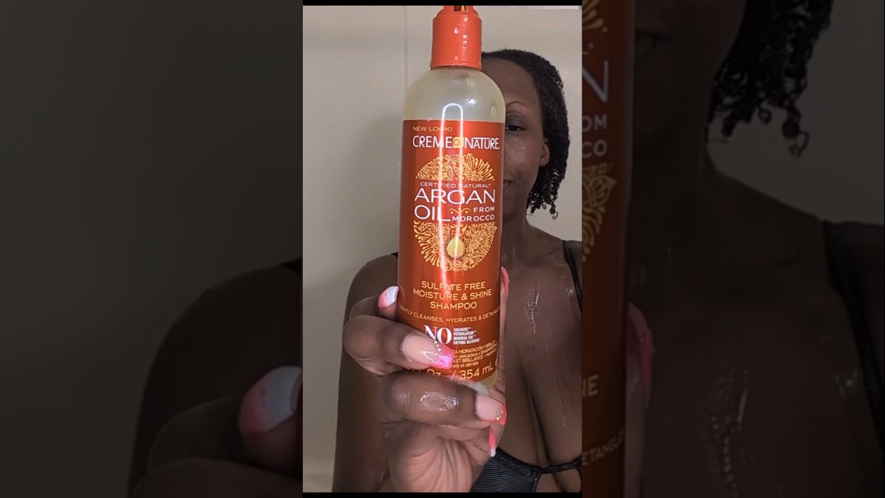 Creme Of Nature Argan Oil from Morocco Sulfate Free Moisture & Shine Shampoo 