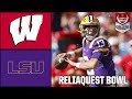 Reliaquest bowl wisconsin badgers vs lsu tigers  full game highlights