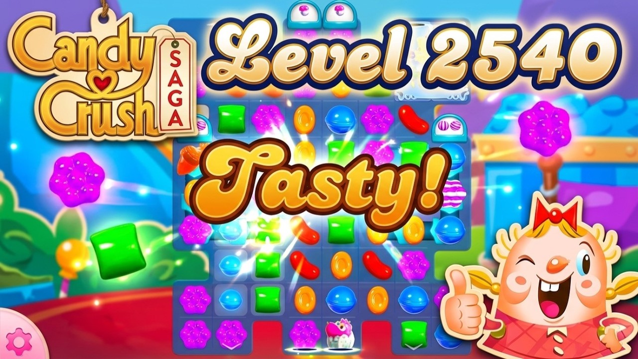 Sawirka muuqaalka ee Heerka 2540, Candy Crush Saga, Sida loo ciyaaro, Gameplay, Maqal la'aan, Android