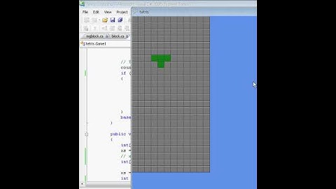 tetris xna : move block test