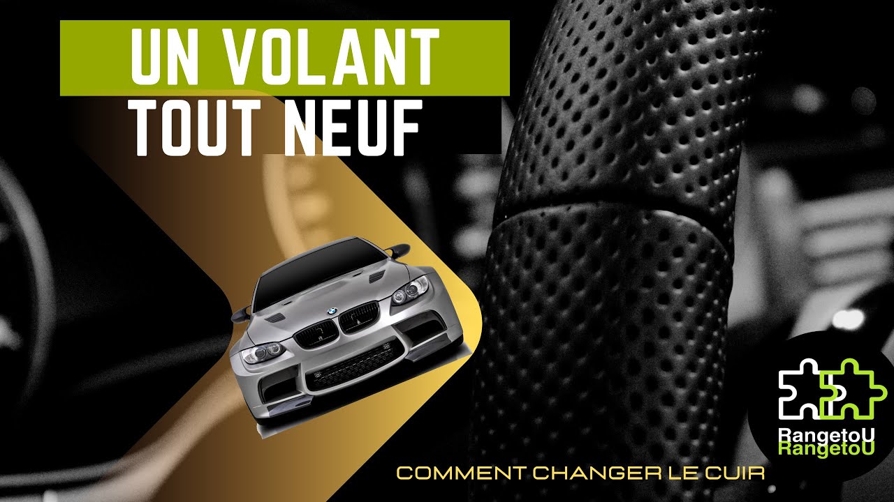 COUVRE VOLANT À COUDRE POUR BMW E90 – Rangetou