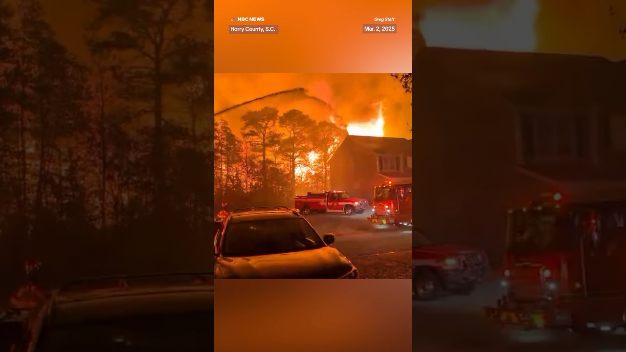 South Carolina wildfires spur evacuations and state of emergency