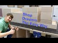 Super easy shop drawers  rockler miter fold dado set