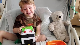 Parents buy toys for pediatric patients after child dies from leukemia
