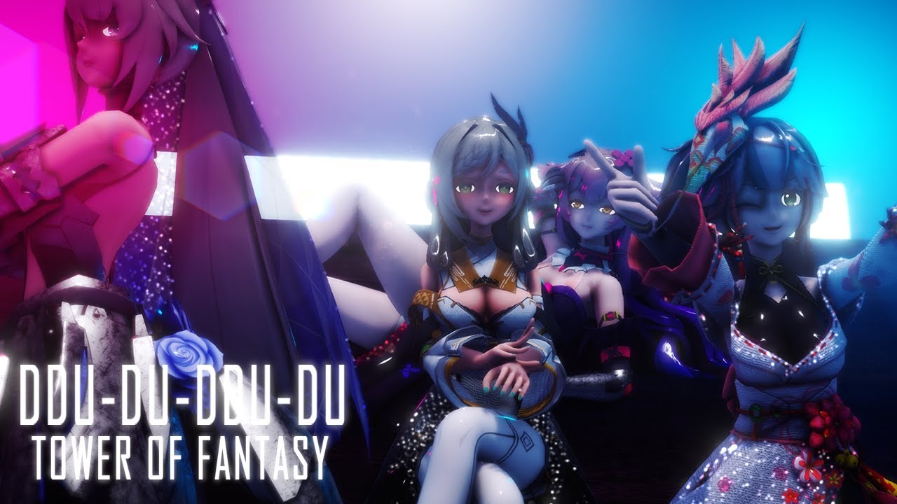 [MMD] DDU-DU-DDU-DU - BLACKPINK - Yan Miao, Lan, Alyss and Fenrir (Tower of Fantasy)