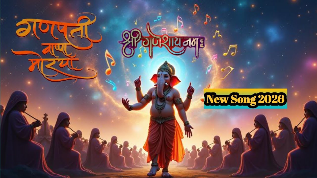 New Ganpati Song 2026 | Bappa Morya | Latest Ganpati Bhajan 2026 