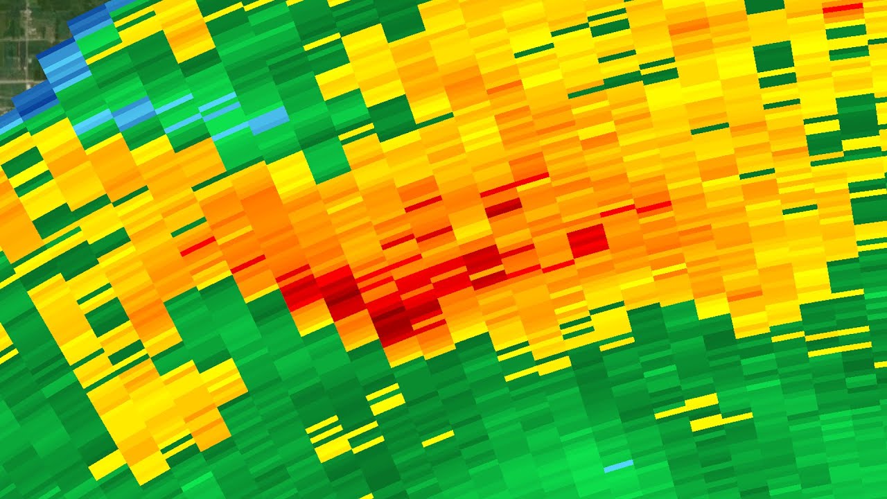 2024 TDWR Coldwater, Ohio Supercell Radar Loop - YouTube