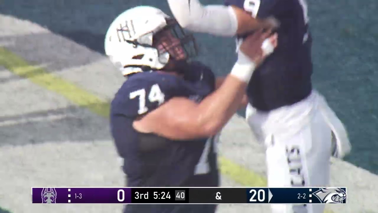 UNH Football vs UAlbany Highlights 9-27-25