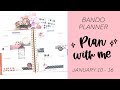 Plan with Me // January 24 - 30 // Bando Planner