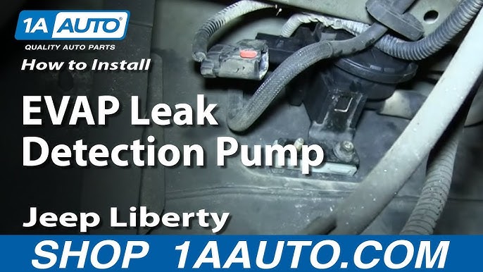 EVAP leak codes 2002-2007 Jeep Liberty - YouTube