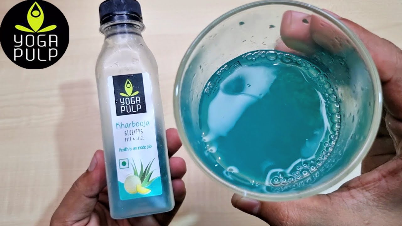 Yoga Pulp Kharbooja Aloevera Pulp & Juice 200ml Ingredients, Taste