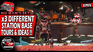 No Man's Sky Adventures - x3 Very Different Stations - So Many Cool Ideas - NMSA EP05