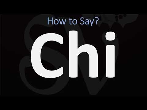 Video: Hvordan uttaler du chi på gresk?