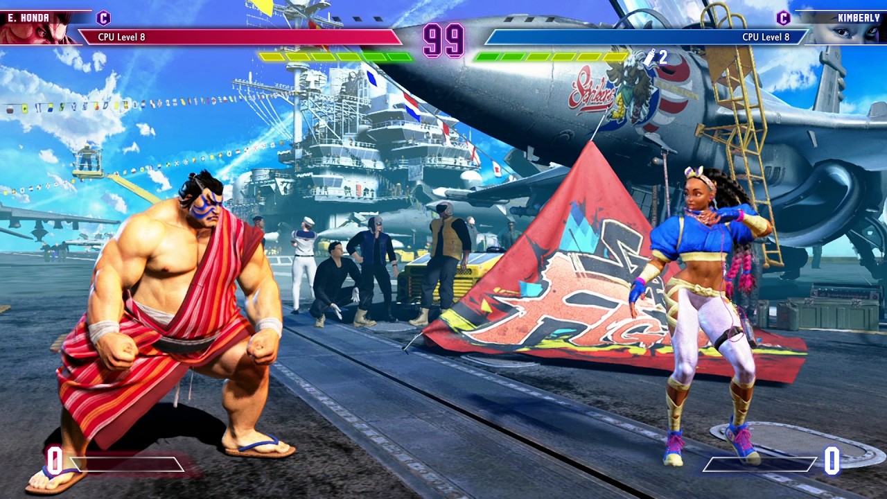 E. Honda vs Kimberly! #SF6