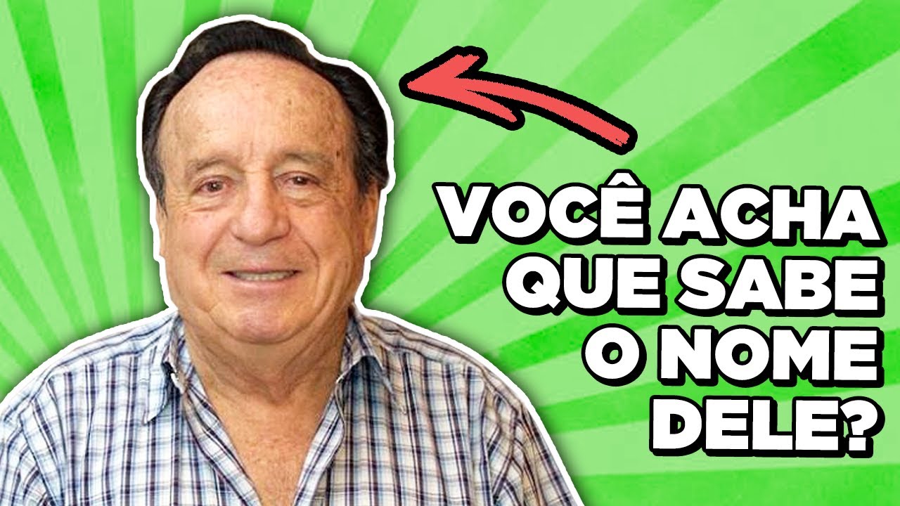 DESCOBRIRAM o VERDADEIRO NOME do CHAVES!!! 😱