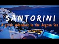 SANTORINI - Greece | Oia, Fira, Imerovigli, Black beach | virtual tour