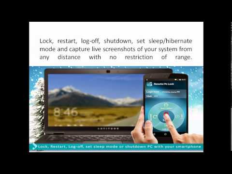 Lock your PC with just your Android mobile phone using Remote PC Lock