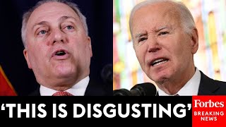 Steve Scalise Hammers Biden For Withholding 'Weapons That Israel Paid For Months Ago'