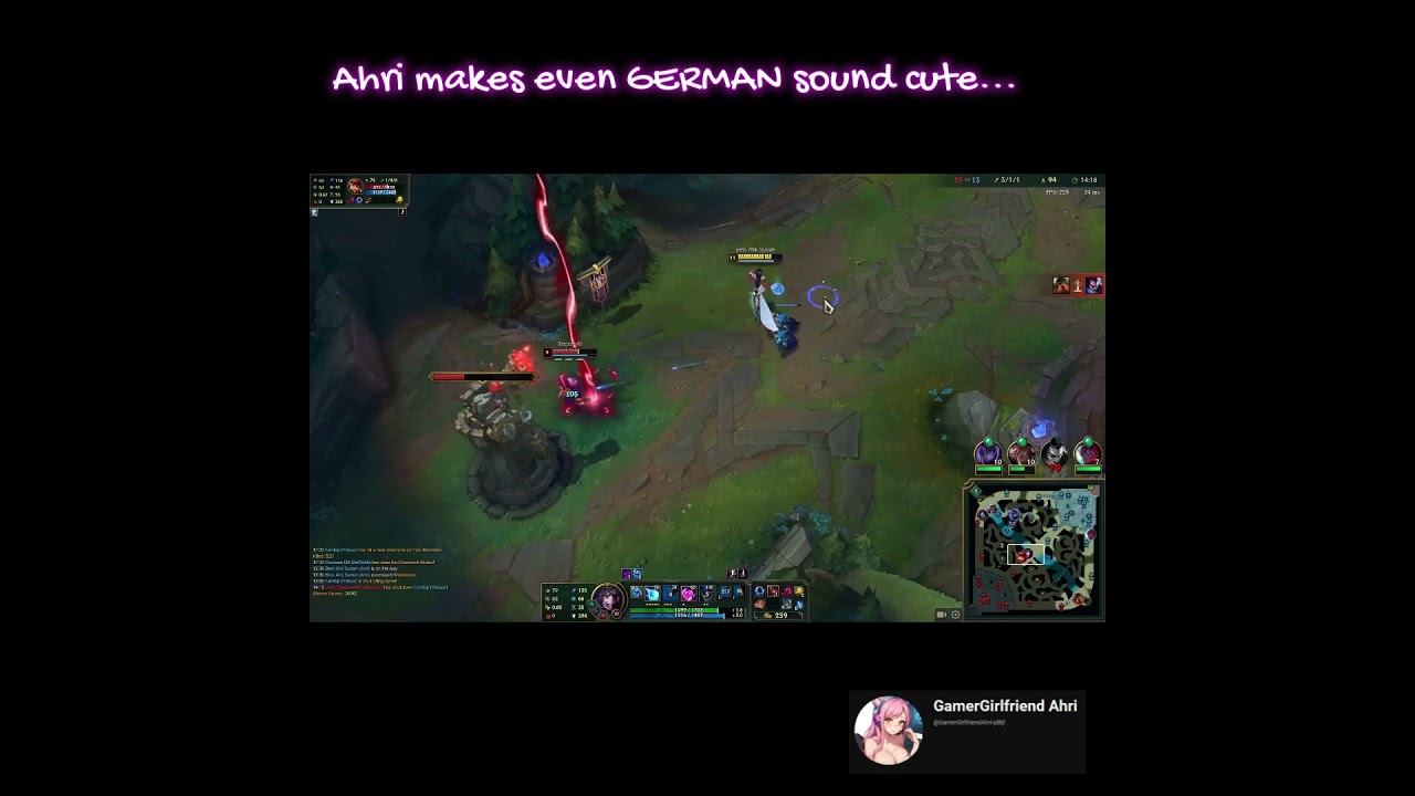 AHRI EVEN MAKES GERMAN SOUND CUTE?! 