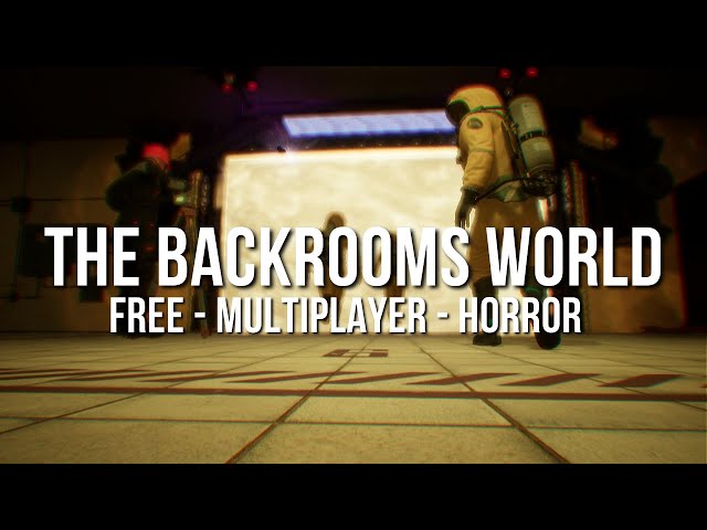 JOGO DO THE BACKROOMS MULTIPLAYER!!😱😱 Jogando o [!!] The True