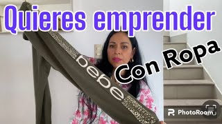 EMPRENDE CON ROPA AMERICANA /CON POCA INVERSIÓN #emprendedora #negociosencasa #mujeresemprendedoras