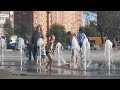 Саша и фонтан в парке 30 победы г. Орехово-Зуево