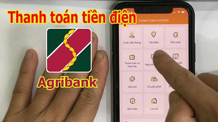 Cách thanh toán tiền điện bằng tài khoản ngân hàng Agribank