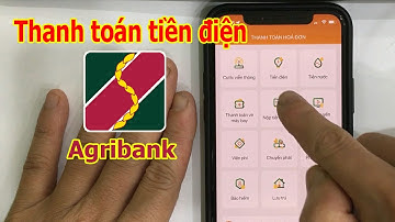 Cách thanh toán tiền điện bằng tài khoản ngân hàng Agribank