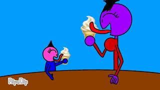 Sally And Susan Licking Ice Cream Together