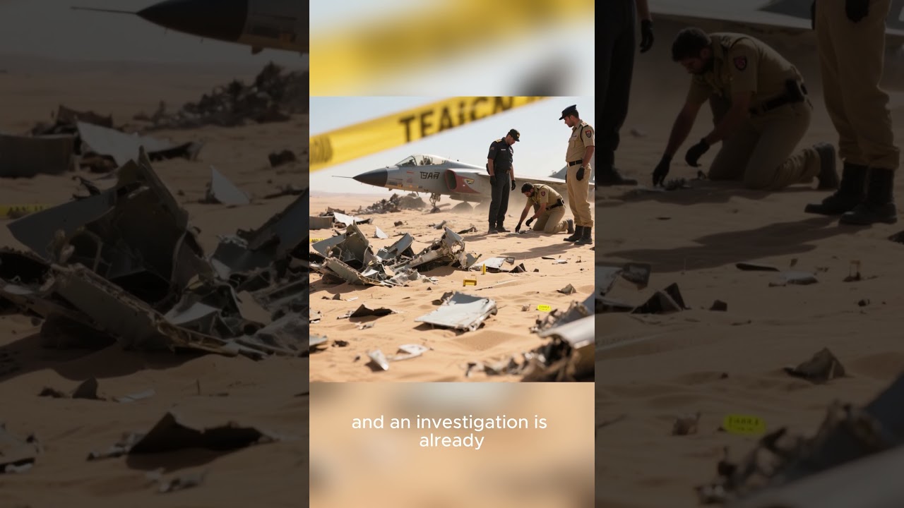 Indian Air Force Tejas fighter jet mishap