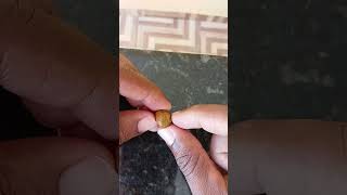 Teste de dureza. #garimpo #mineração