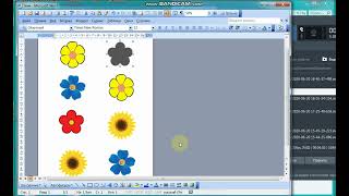 Создание игры  "Найди тень" в программе Word screenshot 2